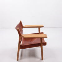 Børge Mogensen Spanischer Stuhl Modell 2226 von Fredericia, 1960