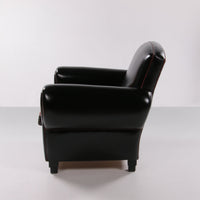 Luxuriöser Vintage-Ledersessel von LA Lounge Atelier