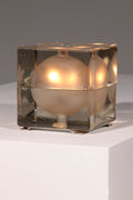 Alessandro Mendini “Cubosfera” Table Lamp Metal Crome Glass 1968 Italy - Collectors - Net.Work