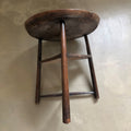 Antique wooden tripod side - table, late 18th century, Belgium - COLLECTORS RDAM