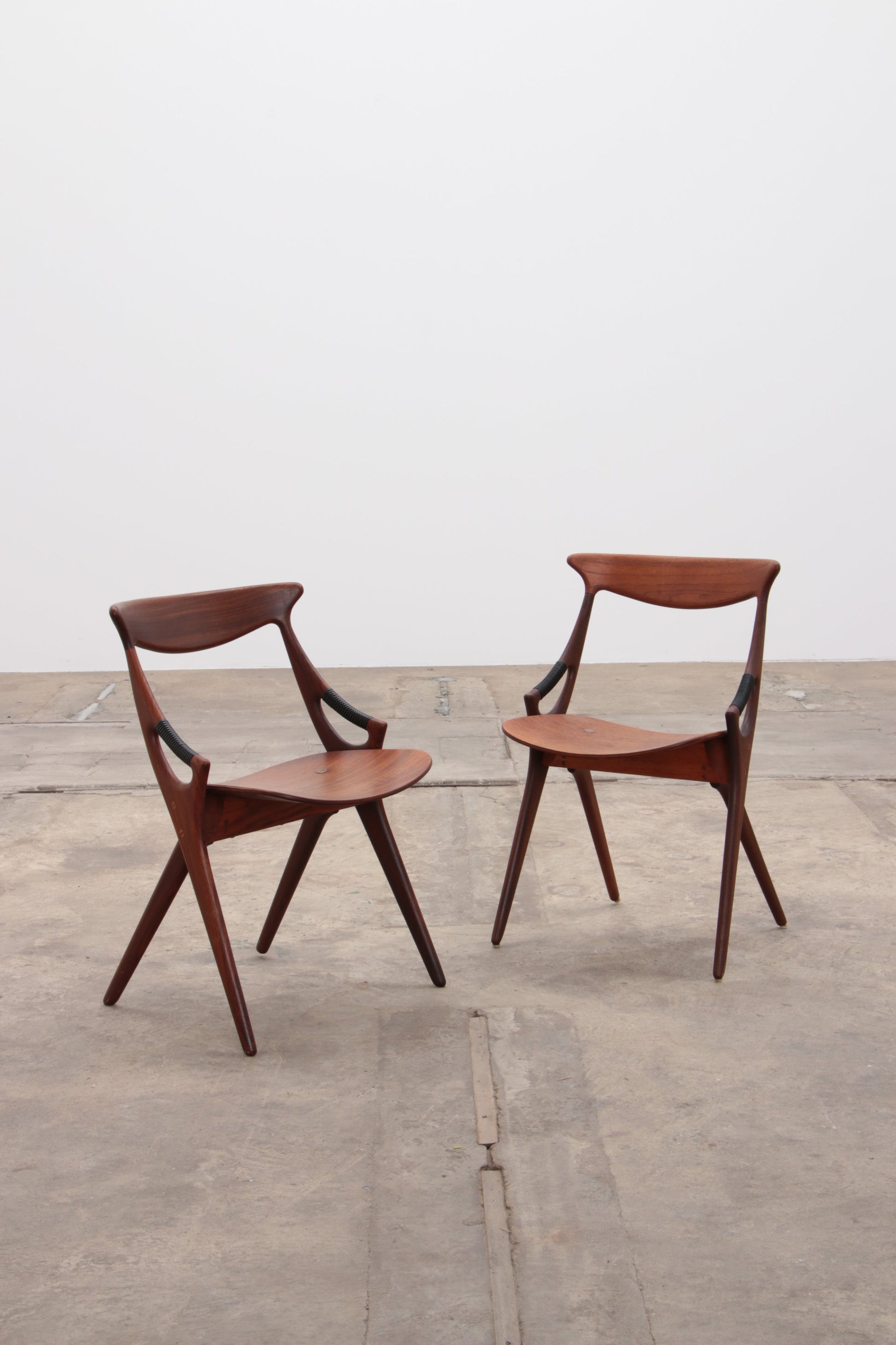 Arne Hovmand Olsen for Mogens Kold 8 dinning chairs model 71 1960s - Collectors - Net.Work