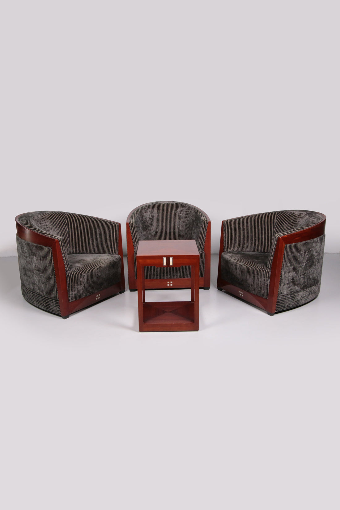 Art Deco Armchairs Design from Frits Schuitema with Table, 1980 - Collectors - Net.Work