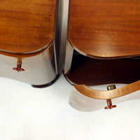 Art Deco Bedside Tables By Jindřich Halabala For Up Závody, 1930s