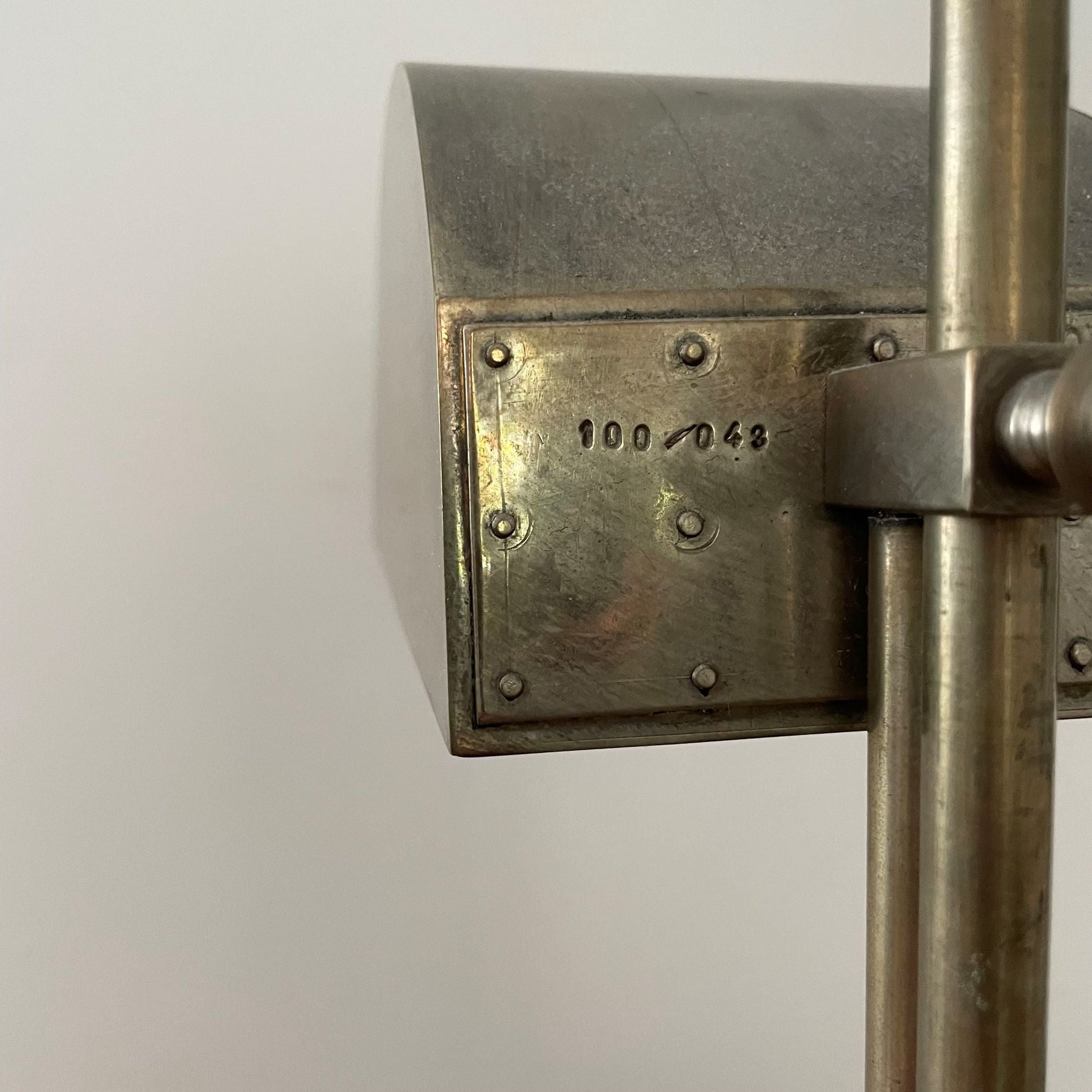 Bauhaus desk lamp, design Marcel Breuer for the Paris Exhibition, 1925 - COLLECTORS RDAM