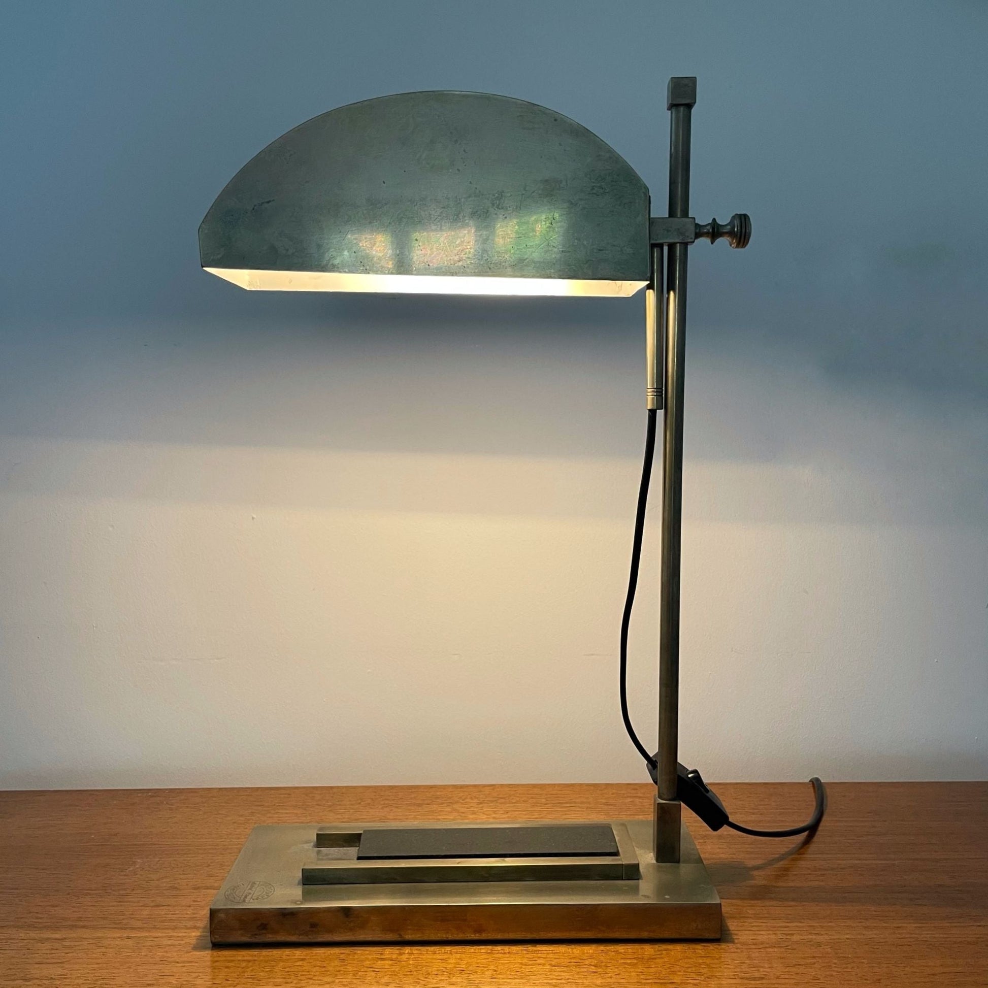 Bauhaus desk lamp, design Marcel Breuer for the Paris Exhibition, 1925 - COLLECTORS RDAM
