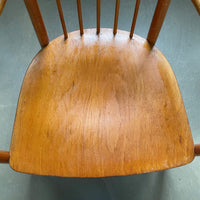 Bentwood armchair model A63-F, design Josef Frank for Thonet, 1930s, Austria
