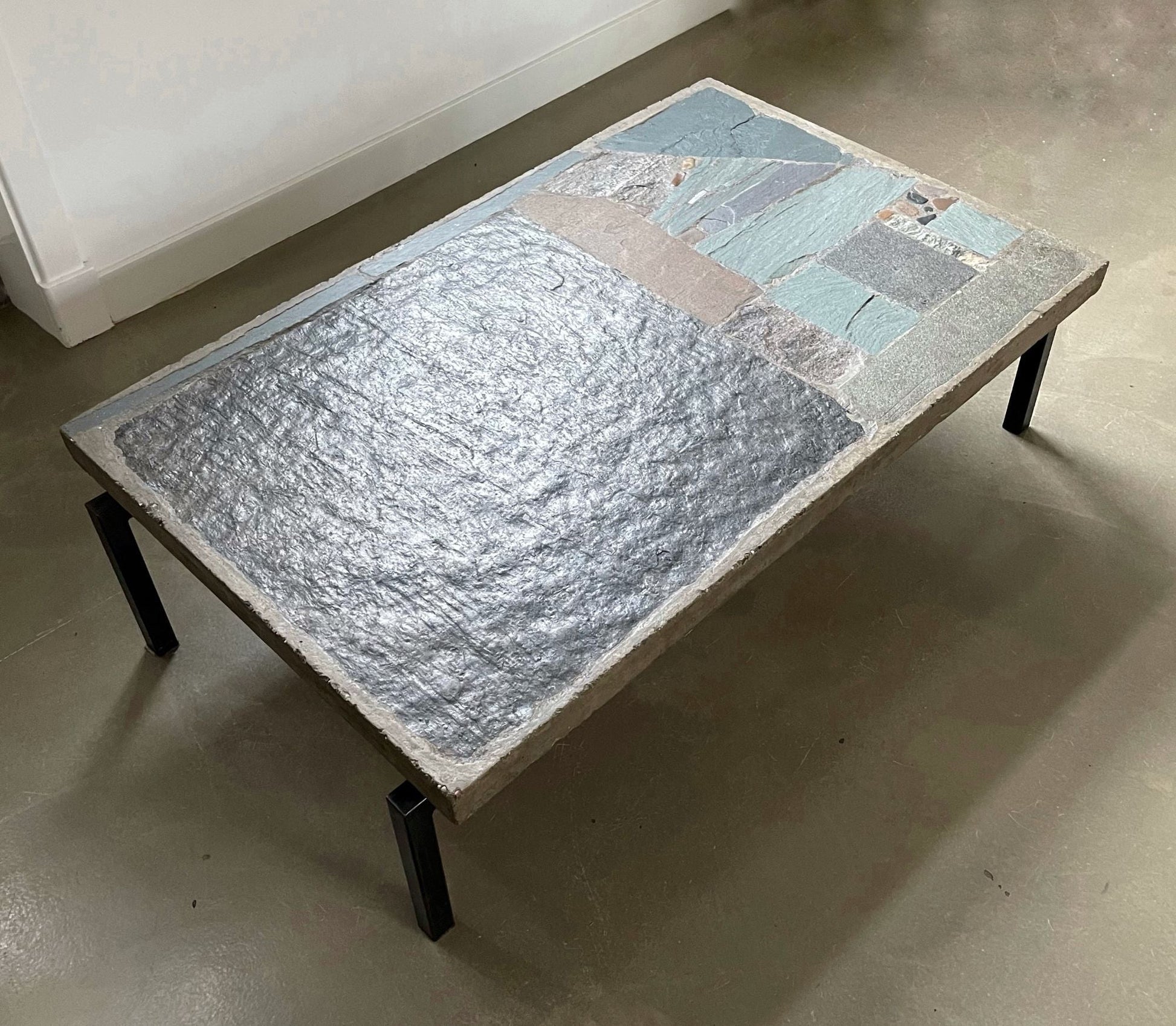 Brutalist coffee table, Paul Kingma, 1965, The Netherlands - COLLECTORS RDAM