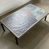 Brutalistischer Couchtisch, Paul Kingma, 1965, Niederlande