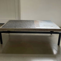 Brutalistischer Couchtisch, Paul Kingma, 1965, Niederlande