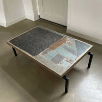 Brutalistischer Couchtisch, Paul Kingma, 1965, Niederlande
