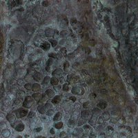 Brutalistische Bronze-Wandskulptur „Zeitlose Eleganz“