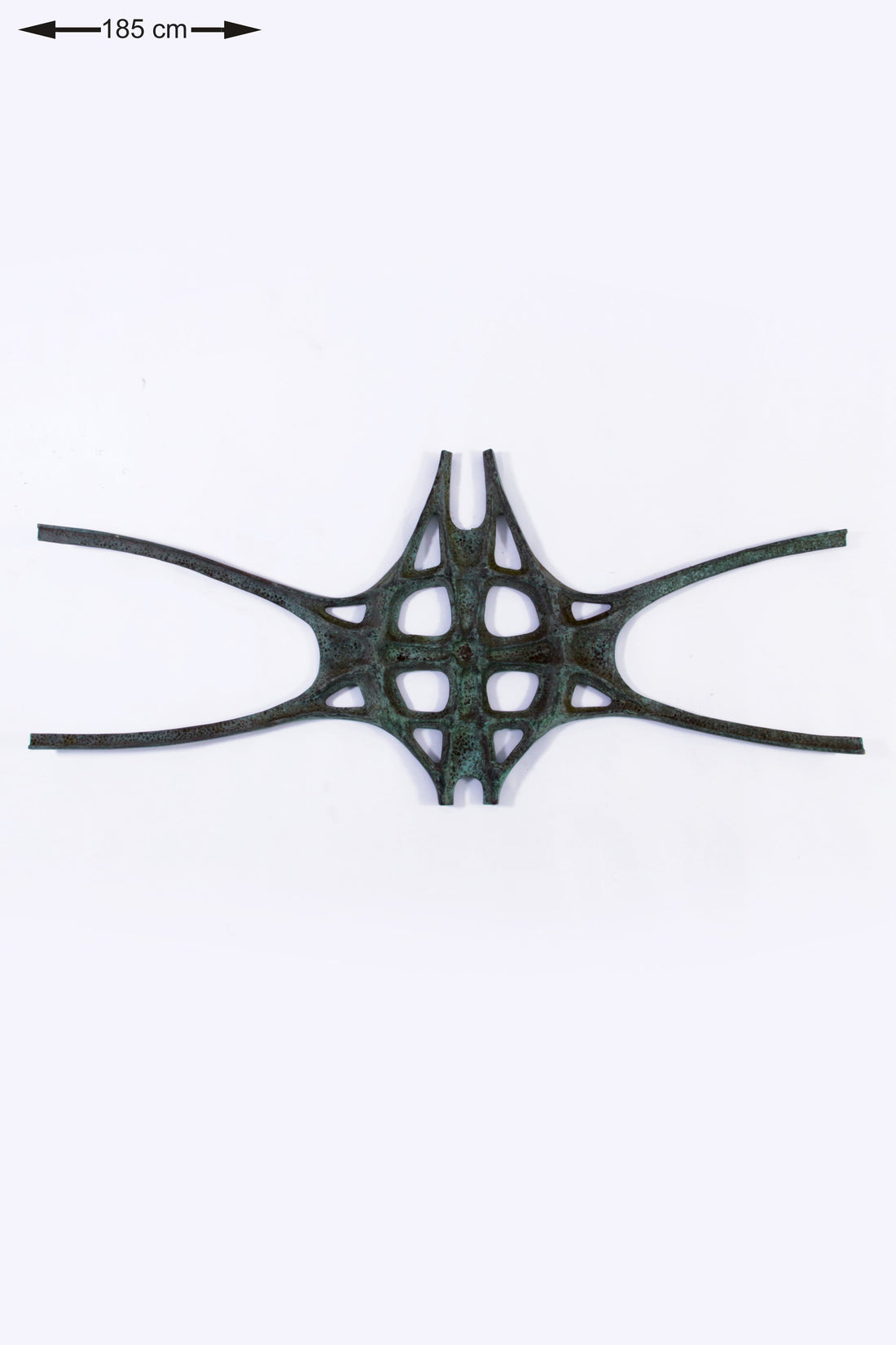 Brutalist "Timeless Elegance Bronze Wall Sculpture - Collectors - Net.Work