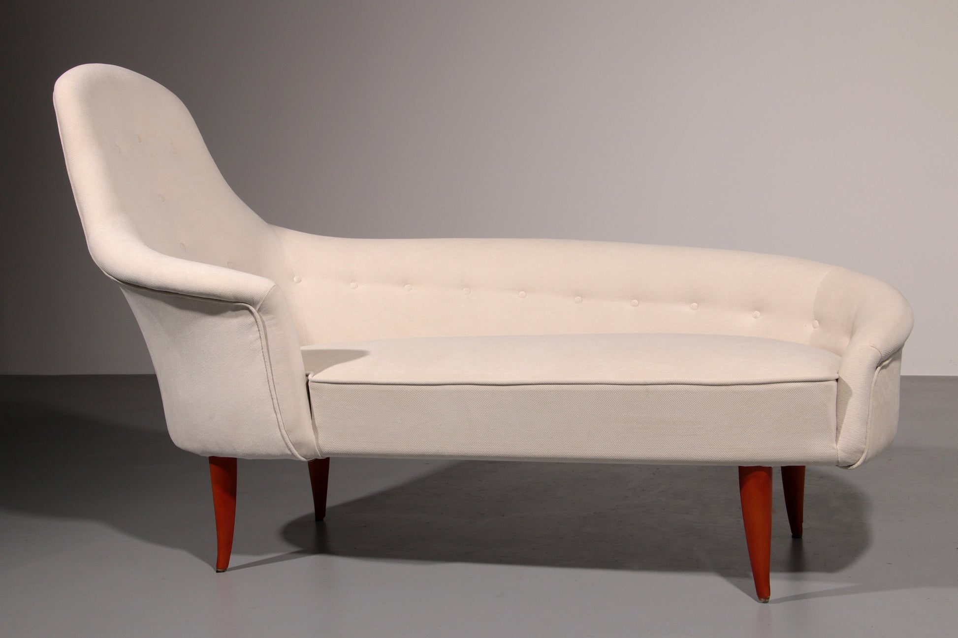 Chaise Lounge by Kerstin Hörlin - Holmquist for Nordiska Kompaniet, 1950s - Collectors - Net.Work