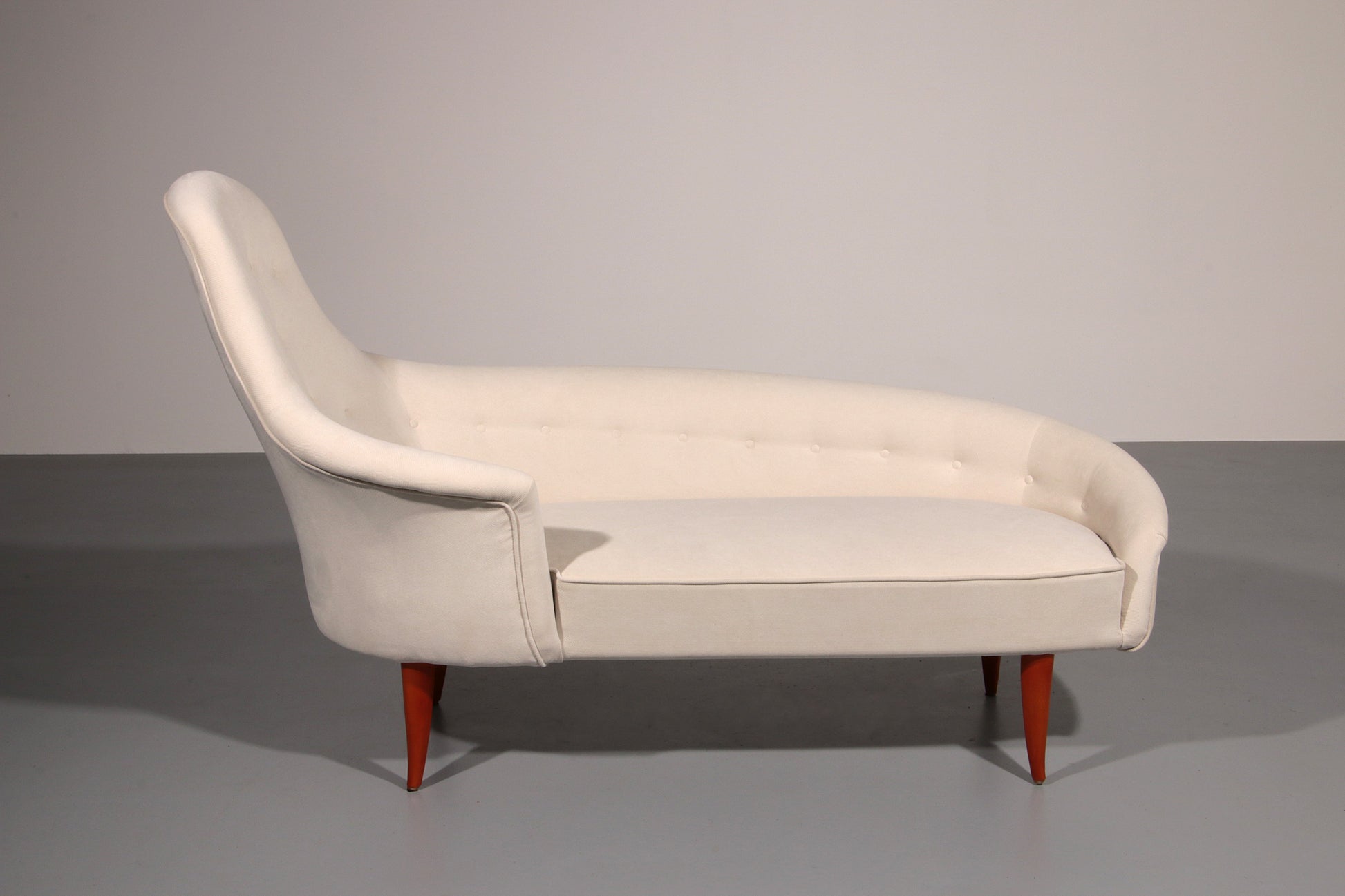 Chaise Lounge by Kerstin Hörlin - Holmquist for Nordiska Kompaniet, 1950s - Collectors - Net.Work