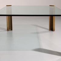 Salontafel van Peter Ghyczy Model T14 Vintage Design uit de jaren 70 (140x80x45)