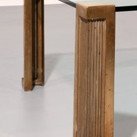 Salontafel van Peter Ghyczy Model T14 Vintage Design uit de jaren 70 (140x80x45)