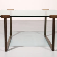 Couchtisch aus Glas und Messing von Peter Ghyczy, Modell T54, 1970