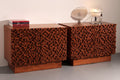 Contemporary Pair of Brutalist Sideboards Made of Solid Wood - Collectors - Net.Work