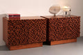 Contemporary Pair of Brutalist Sideboards Made of Solid Wood - Collectors - Net.Work