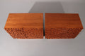 Contemporary Pair of Brutalist Sideboards Made of Solid Wood - Collectors - Net.Work