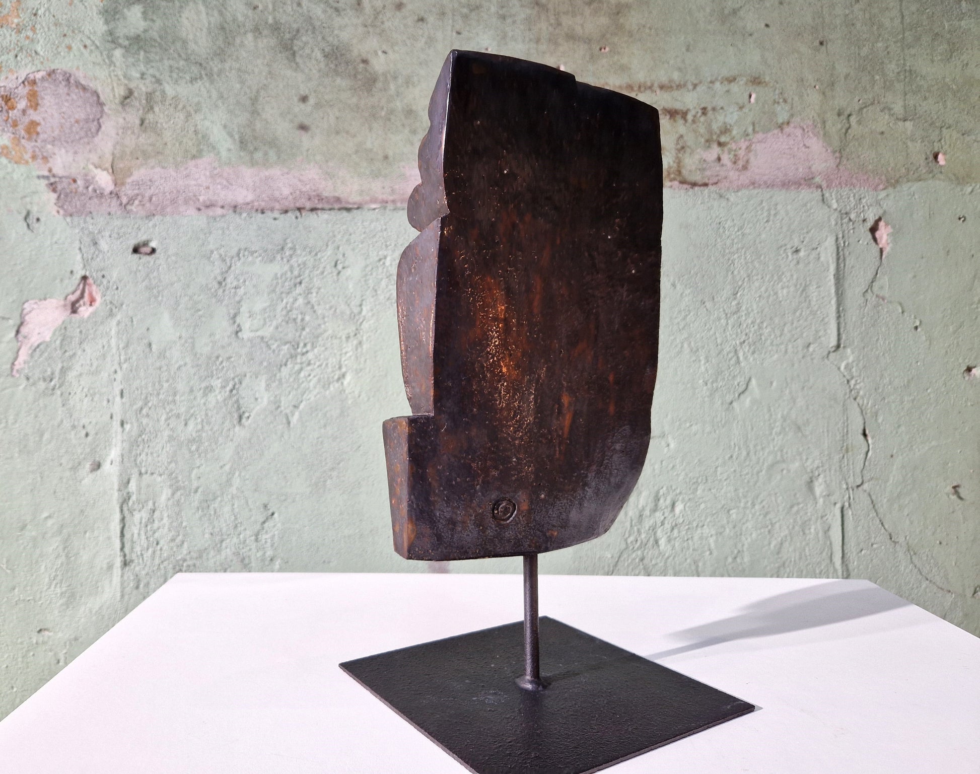 Copper Glaze Cor Dam Sculpture in Fireclay, 1970s - Collectors - Net.Work