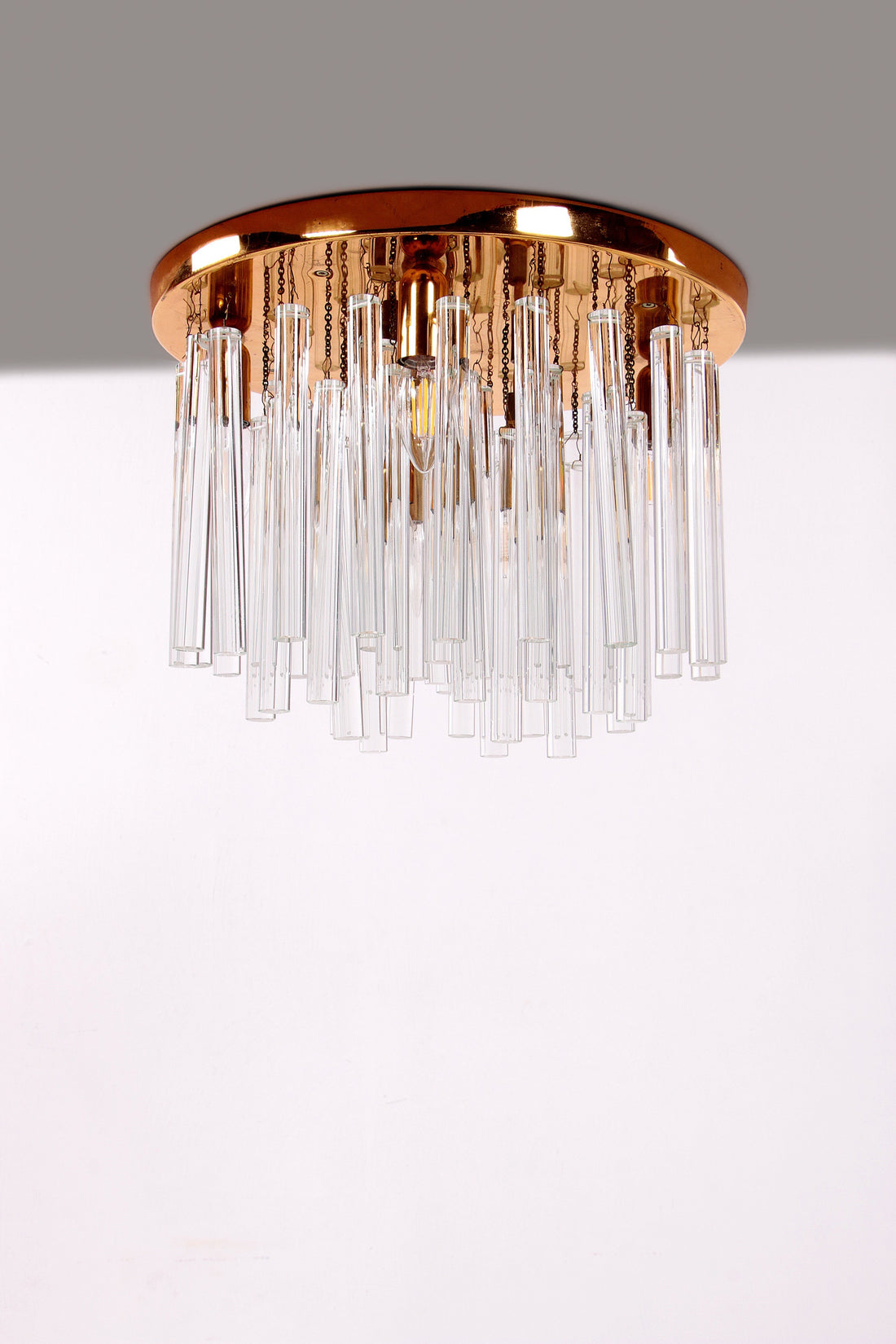 Crystal Chandelier Kalmar Iceglass nice model 1960 - Collectors - Net.Work