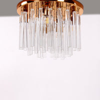 Crystal Chandelier Kalmar Iceglass nice model 1960
