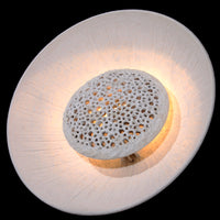 Design-Wandleuchte aus Steingut von Sejer Keramik, Dänemark 1960