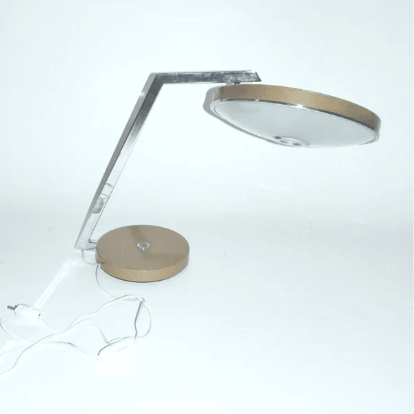 Desk Lamp by Luis Perez de la Oliva for Fase - Gei, Spain 1970's - Collectors - Net.Work