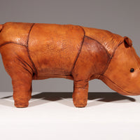 Dimitri Omersa Fußhocker, Modell Nashorn, hergestellt in England, 1960