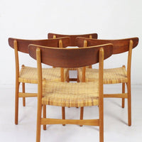 Eetkamerstoelen CH23 van Hans J Wegner voor Carl Hansen & Son