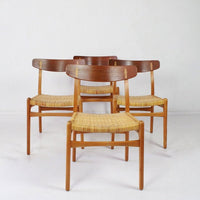 Eetkamerstoelen CH23 van Hans J Wegner voor Carl Hansen & Son
