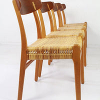 Eetkamerstoelen CH23 van Hans J Wegner voor Carl Hansen & Son