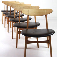 Esszimmerstühle CH30 von Hans J Wegner für Carl Hansen &amp; Søn, Dänemark, 70er Jahre