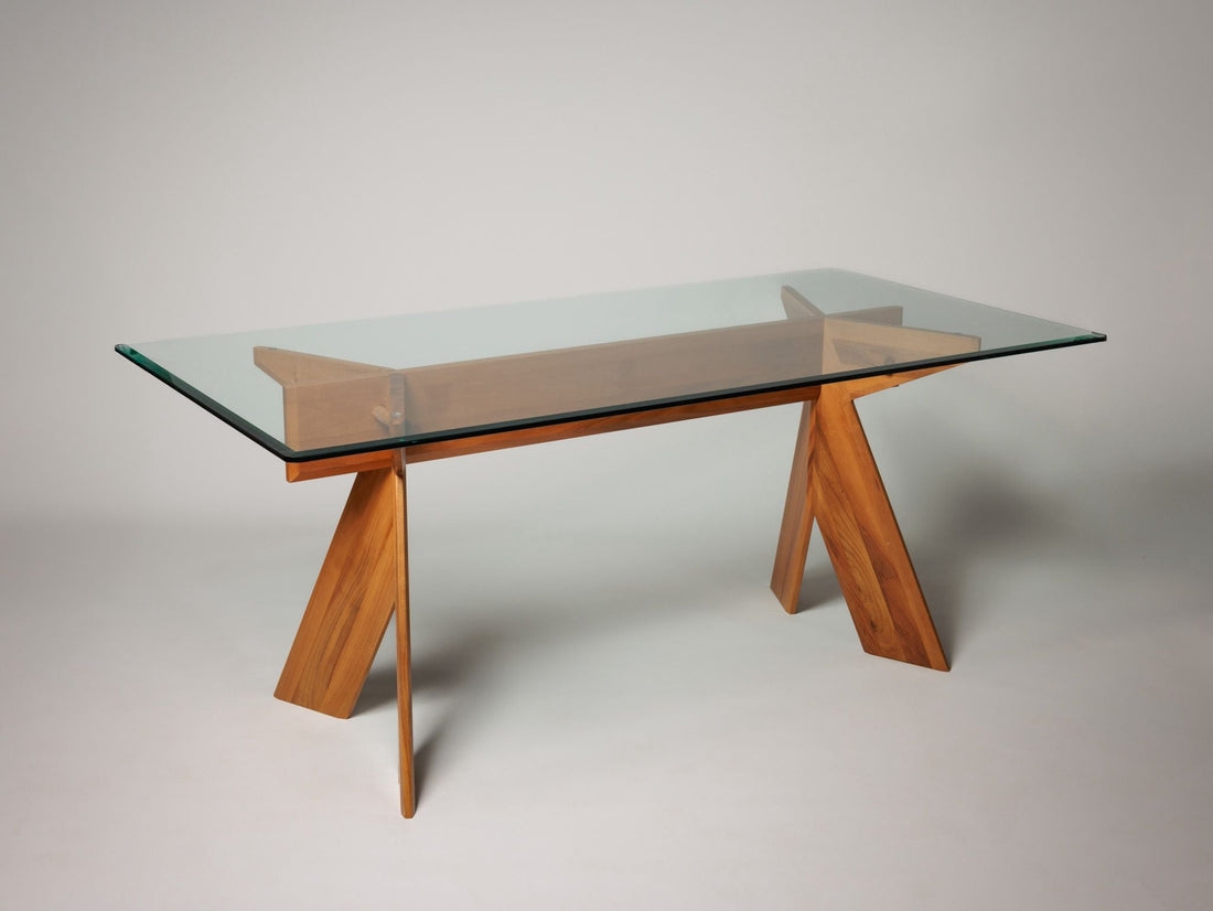 Dinning table in Walnut, Italy 80's - Collectors - Net.Work