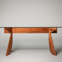 Dinning table in Walnut, Italy 80's