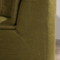9-teiliges modulares Durlet-Sofa aus luxuriösem grünem De-Ploeg-Stoff, 1970