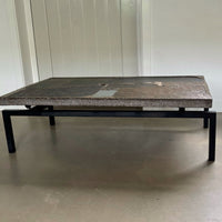 Early brutalist coffee table, Paul Kingma, 1963, The Netherlands