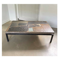 Early brutalist coffee table, Paul Kingma, 1963, The Netherlands