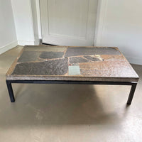 Early brutalist coffee table, Paul Kingma, 1963, The Netherlands