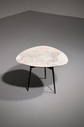 Elegant Marble and Brass Accent Table – Chic Small Coffee or Side Table - Collectors - Net.Work