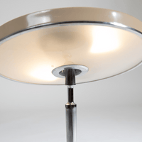 Äußerst seltene Phase Lampe in Beige von GEI, 1960er Jahre