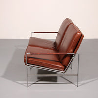 Fabricius &amp; Kastholm FK 6720 Ledersofa – Braun, dänisches Design