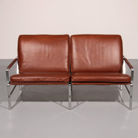 Fabricius &amp; Kastholm FK 6720 Ledersofa – Braun, dänisches Design