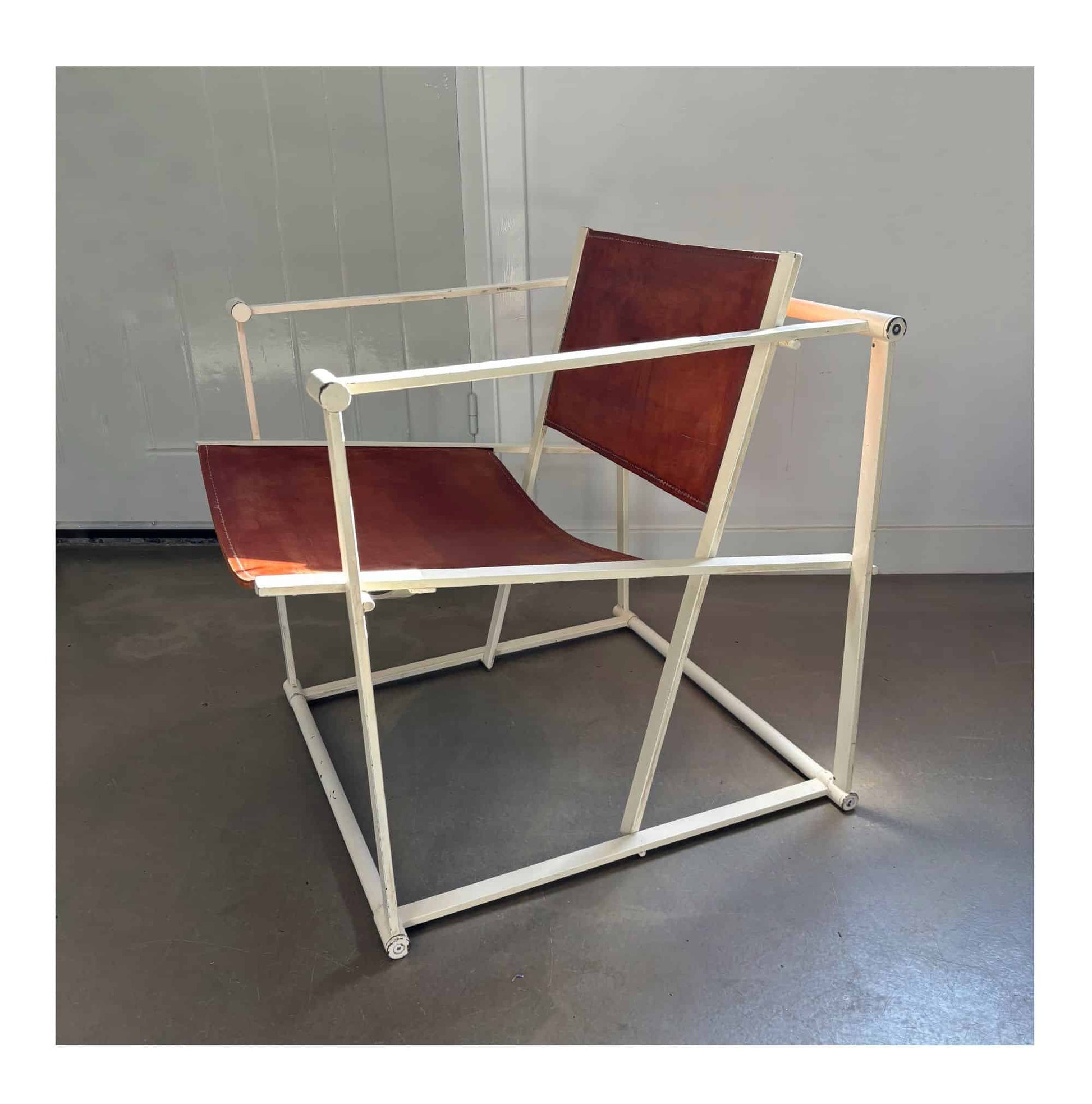 FM62 cubic lounge chair, Radboud van Beekum for Pastoe, 1980s - COLLECTORS RDAM