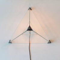 Frans van Nieuwenborg Tetrahedron Table Lamp Indoor 1979