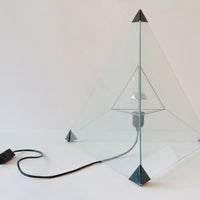Frans van Nieuwenborg Tetrahedron Table Lamp Indoor 1979