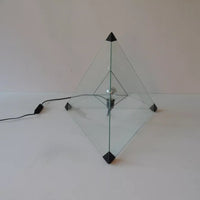 Frans van Nieuwenborg Tetrahedron Table Lamp Indoor 1979