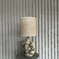French Ceramic Table Lamp, 1970s