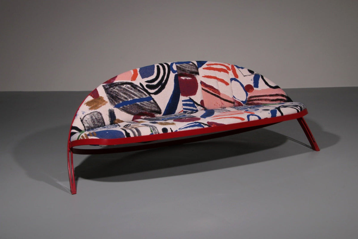 Gastone Rinaldi für Rima Mid Century Italienisches Saturno-Sofa